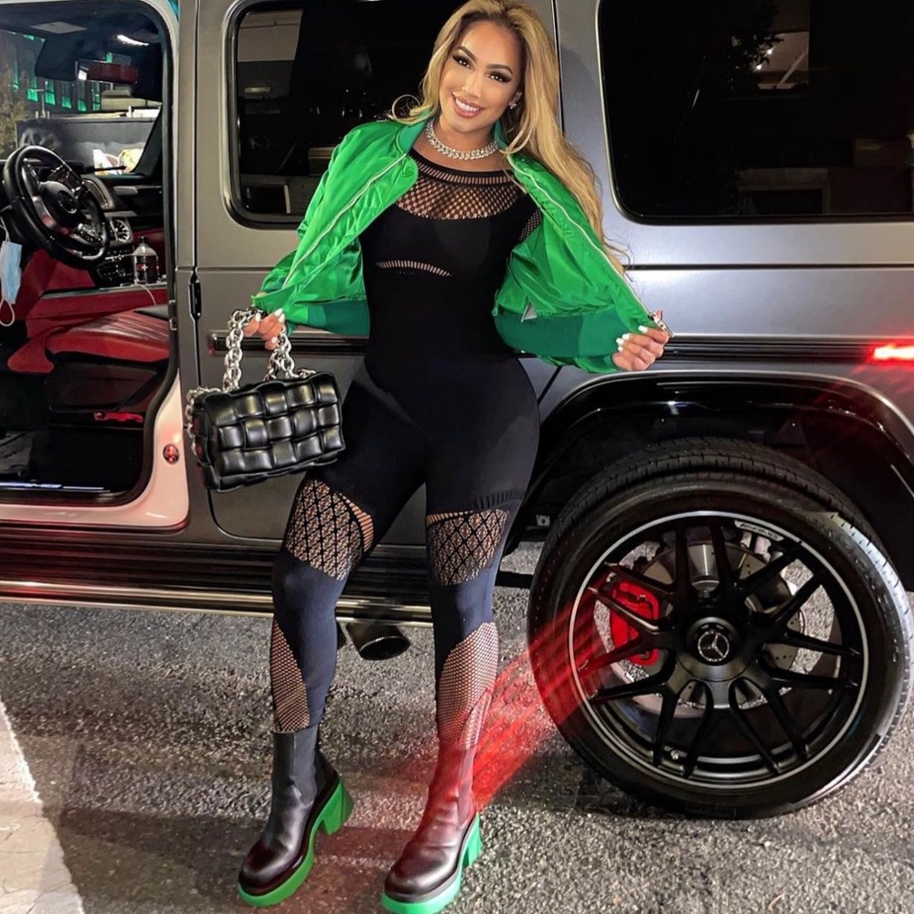 Black Long Sleeve Jumpsuit - Picture 2 of 6